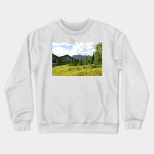 Scenery on Sella di Rioda Crewneck Sweatshirt